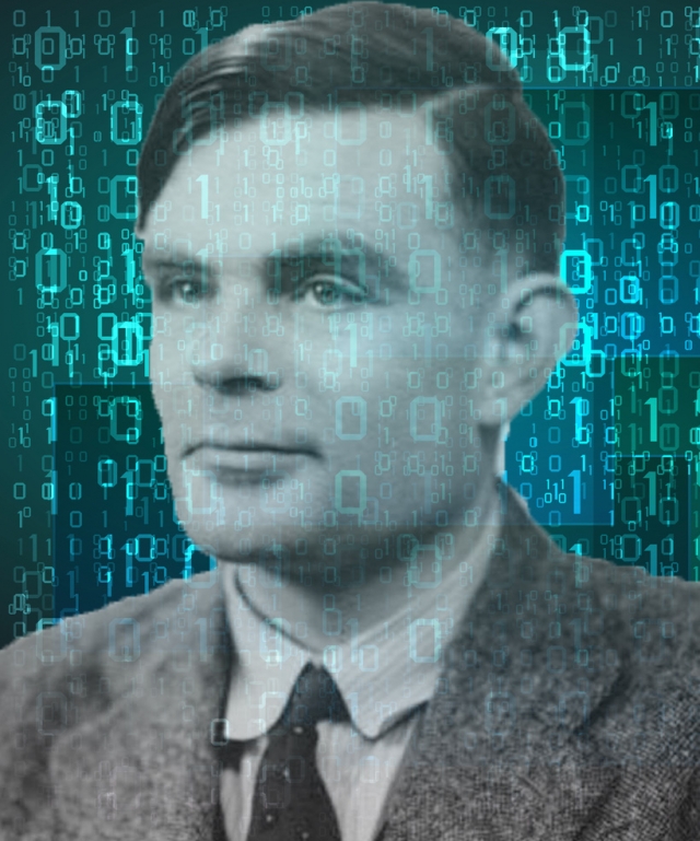 Fotografía de Alan Turing